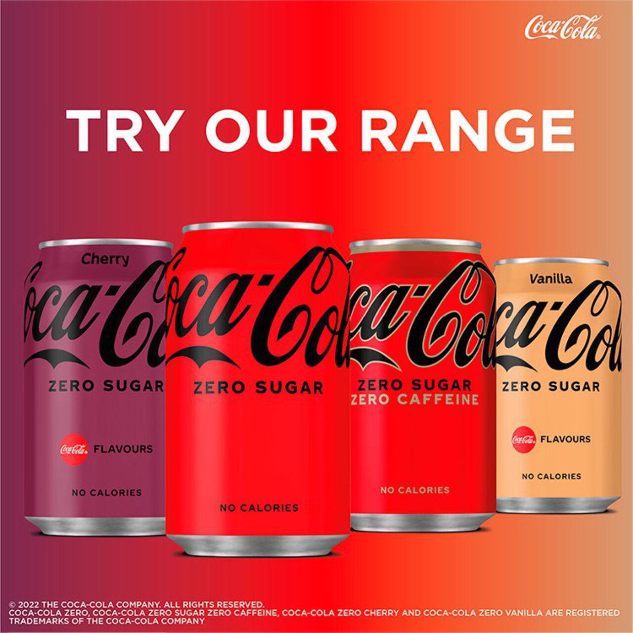 Coca-Cola Zero Sugar Cherry 8 x 330ml