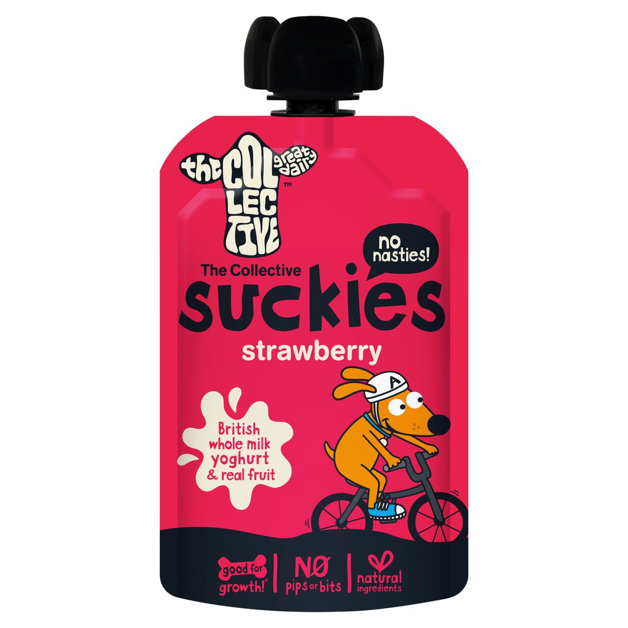 The Collective Suckies Strawberry Yoghurt 100g