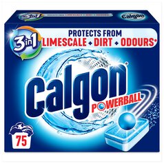 Calgon 3-in-1 Washing Machine Water Softener Tablets 75 per pack