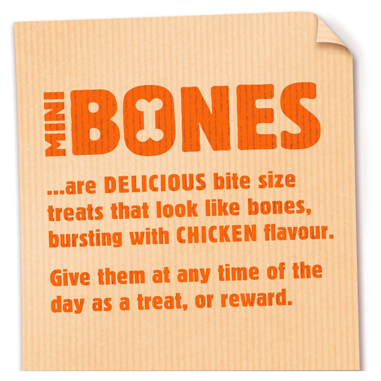 Bakers Mini Bones Dog Treat Chicken 94g