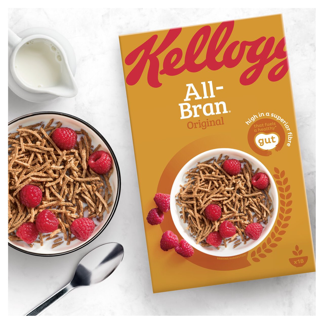 Kellogg's All-Bran Original Breakfast Cereal 500g