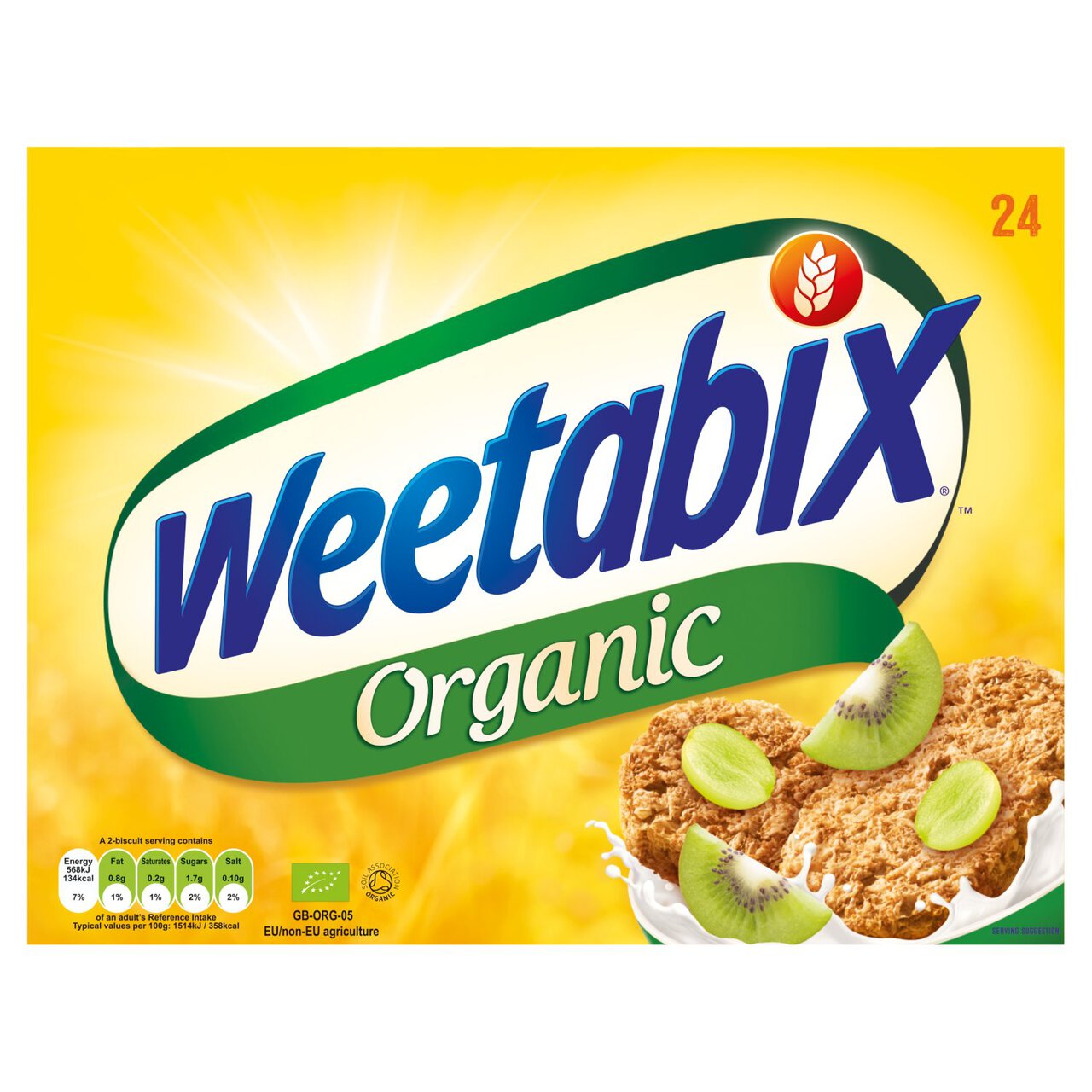 Weetabix Organic Cereal 24 Pack 24 per pack