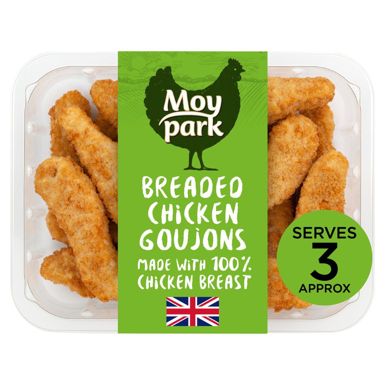 Moy Park Breaded Chicken Goujons 430g