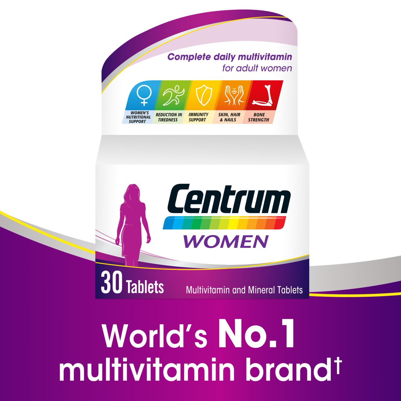 Centrum Advance Women's Multivitamin Supplement Tablets 30 per pack