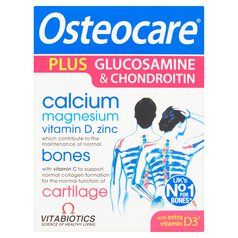 Vitabiotics Osteocare Plus Glucosamine & Chondroitin Tablets 60 per pack