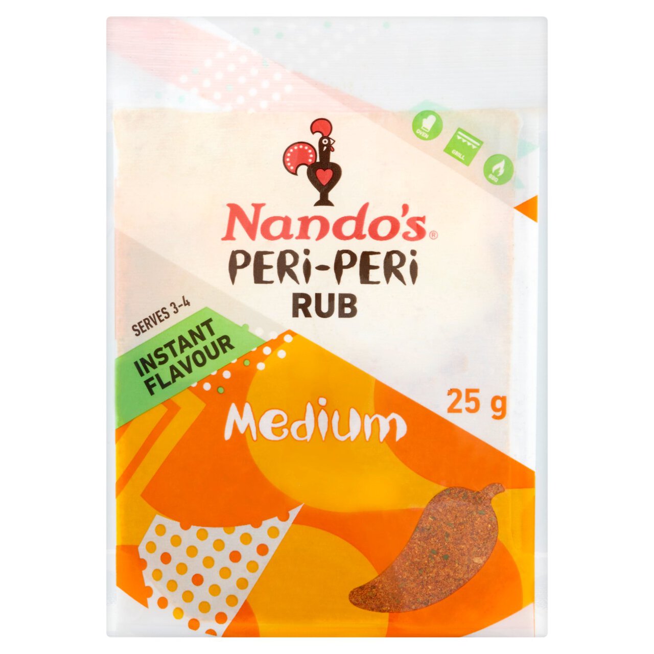 Nando's Medium Seasoning Rub 25g