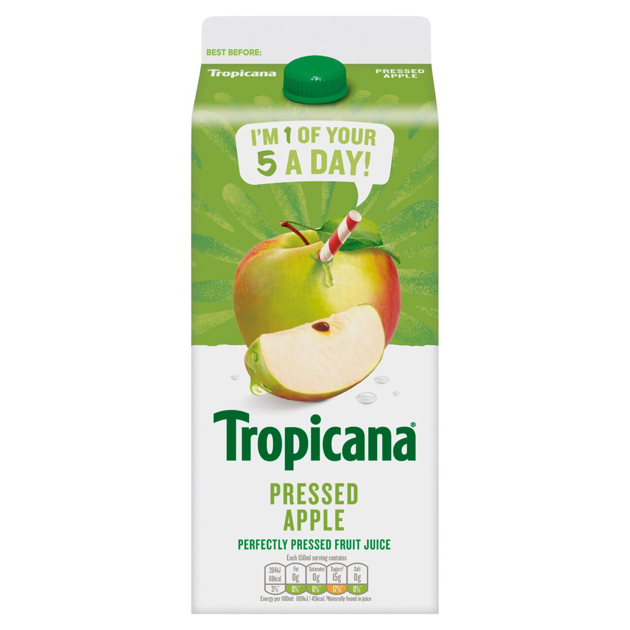 Tropicana Pressed Apple Juice 1.7l