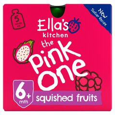 Ella's Kitchen Organic Smoothie Fruits The Pink One 5 x 90g