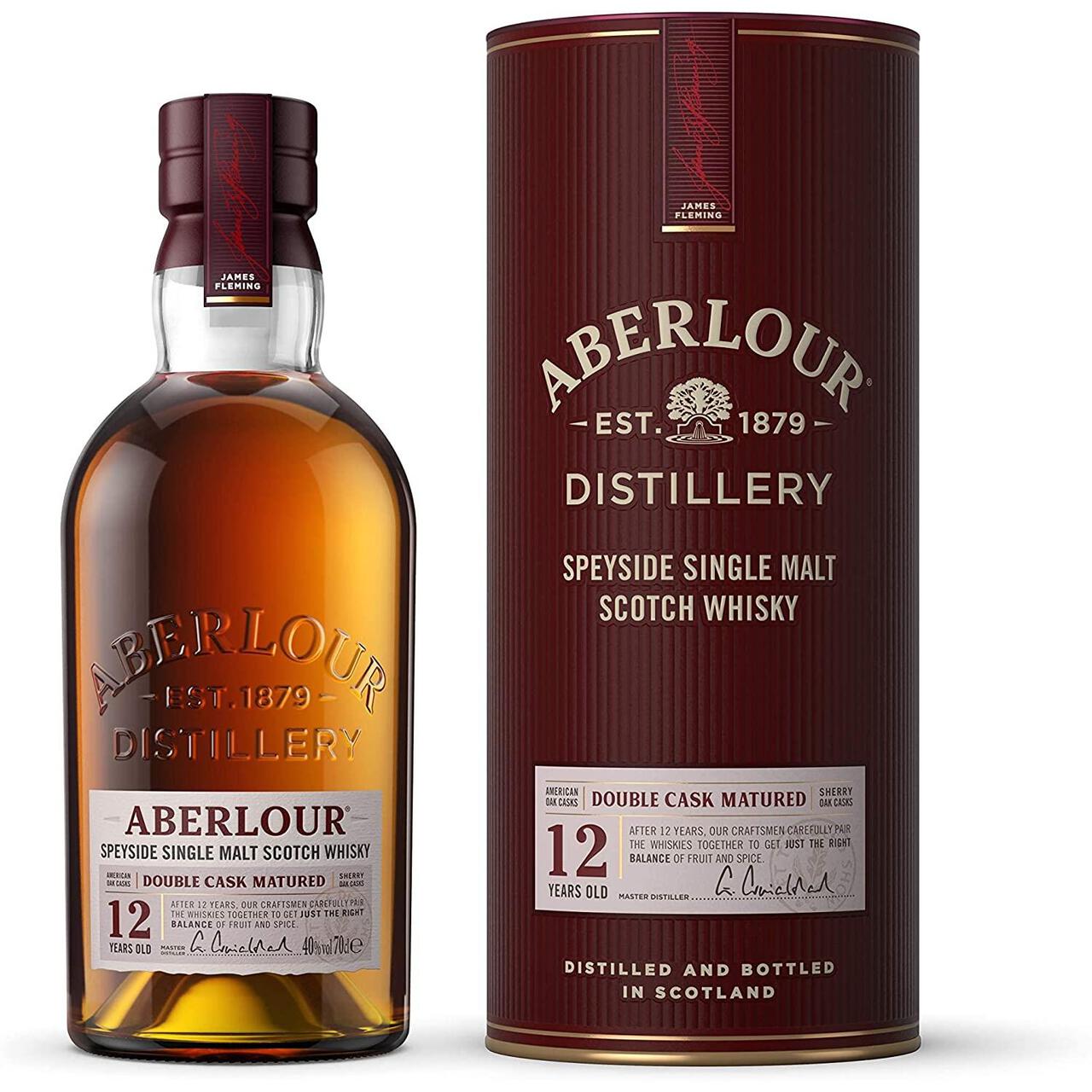 Aberlour 12 Year Old Speyside Single Malt Scotch Whisky 70cl