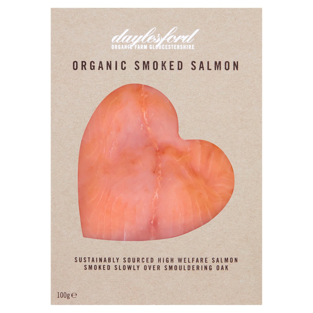 Daylesford Organic Smoked Salmon 100g