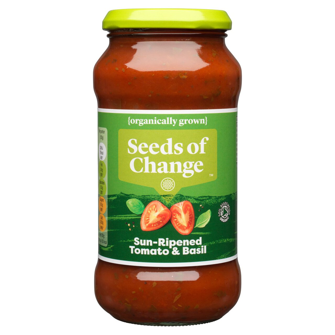 Seeds Of Change Tomato & Basil Organic Pasta Sauce 500g