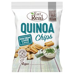 Eat Real Quinoa Sour Cream & Chive Flavoured Chips 80g