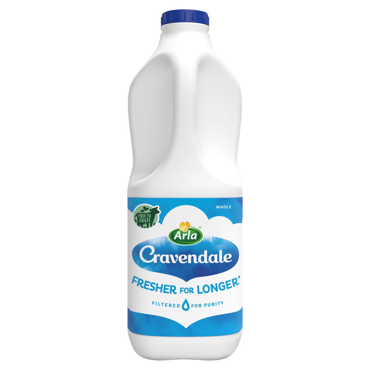 Cravendale Filtered Fresh Whole Milk Fresher for Longer 2l