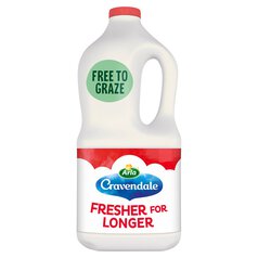 Cravendale Filtered Fresh Skimmed Milk Fresher for Longer 2l