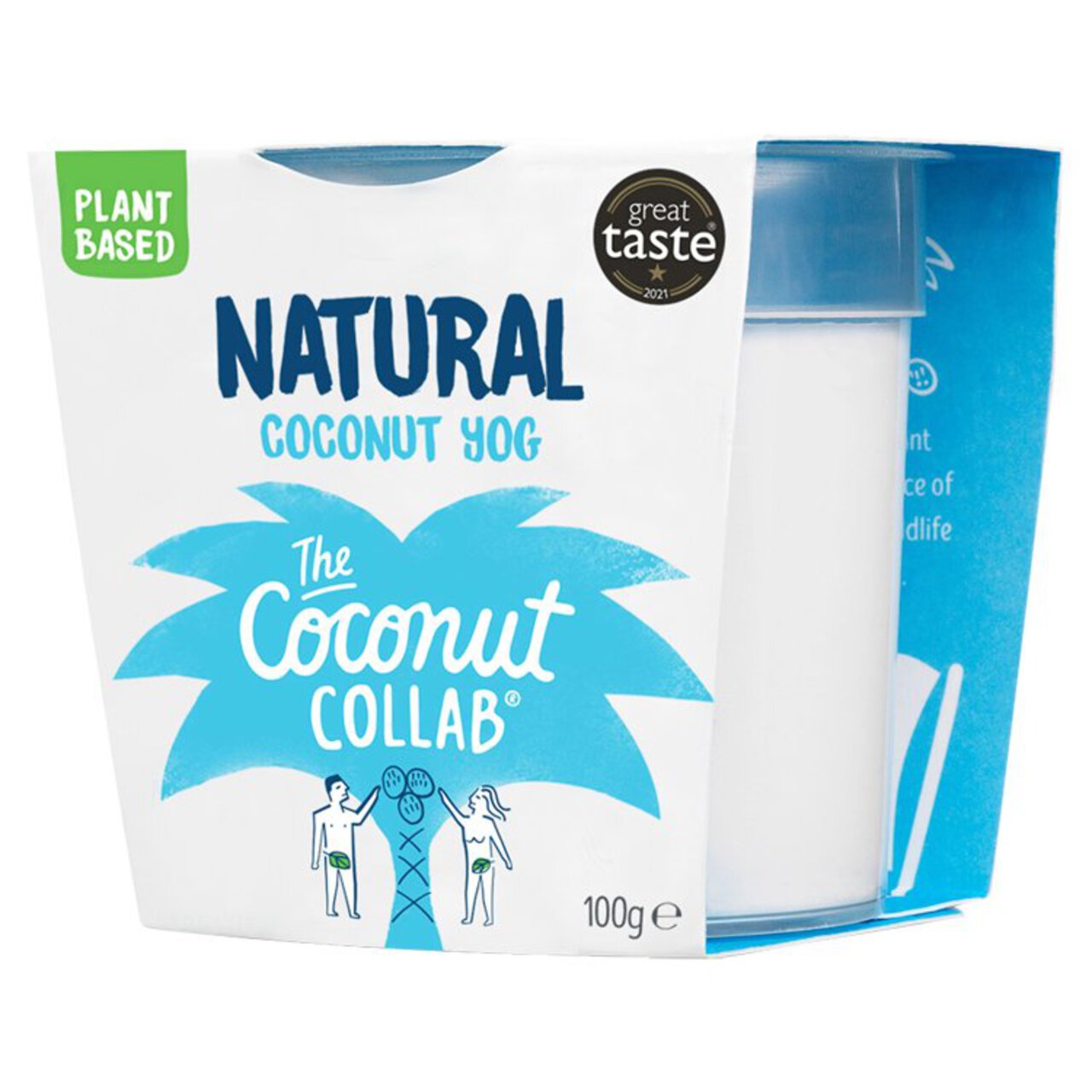 The Coconut Collaborative Dairy Free Natural Coconut Yoghurt 100g
