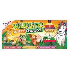 Wildlife Variety Choobs Yoghurt 6 x 40g