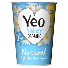Yeo Valley Organic 0% Fat Natural Yoghurt 450g