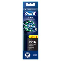 Oral-B CrossAction Toothbrush Heads 8 per pack