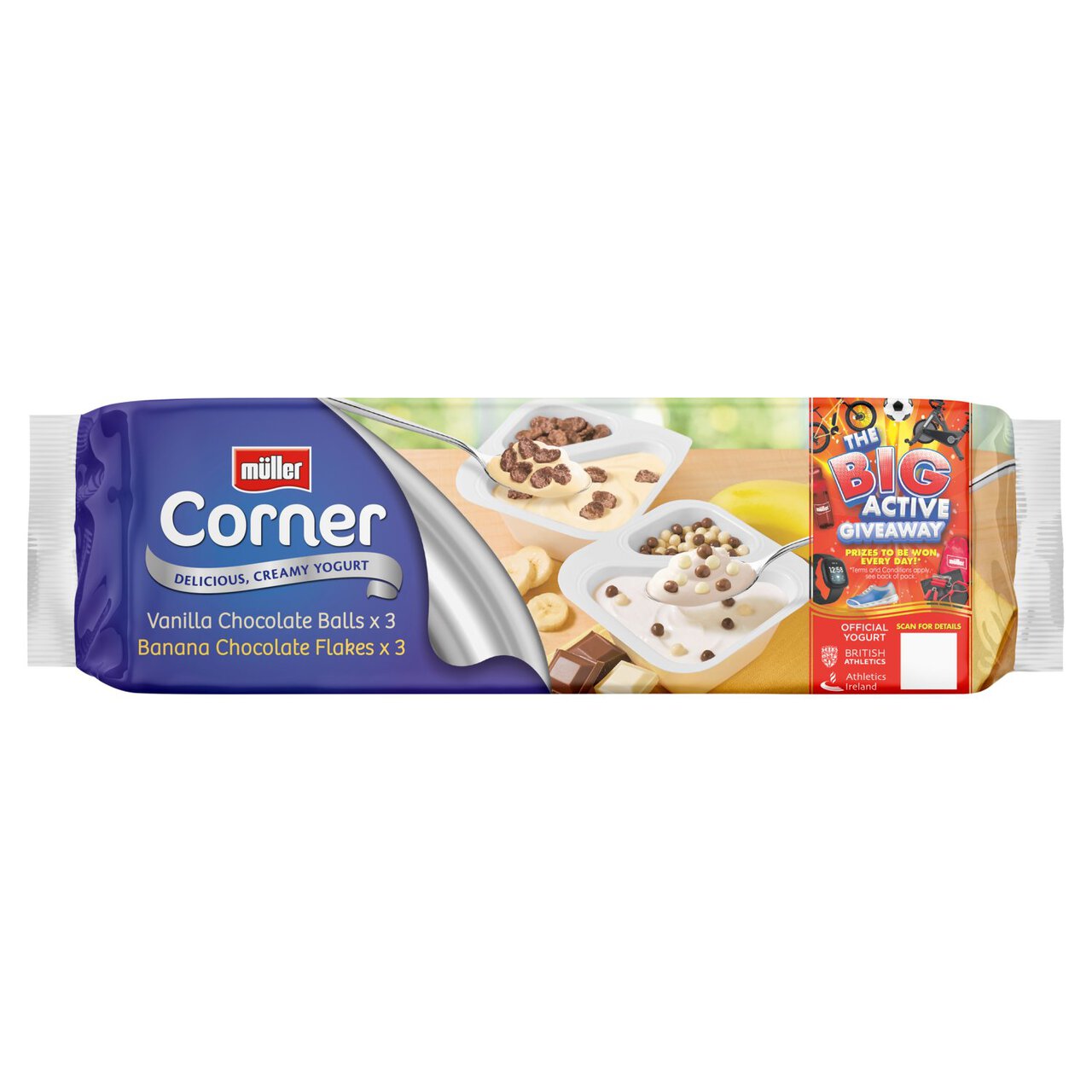 Muller Crunch Corner Variety Pack 6 x 124g