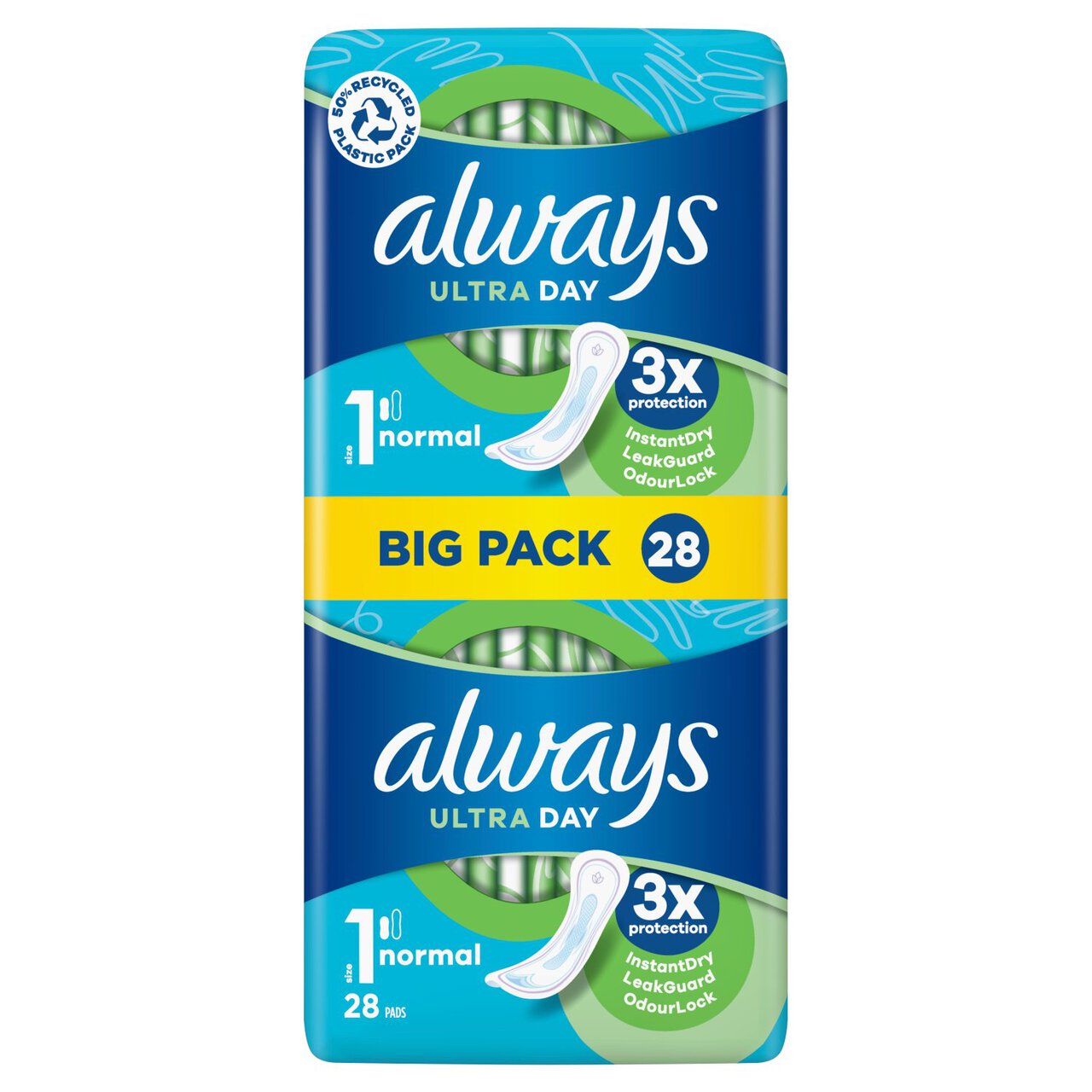 Always Sanitary Towels Ultra Normal (Size 1) 28 per pack
