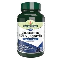 Natures Aid Glucosamine MSM & Chondroitin 90 per pack