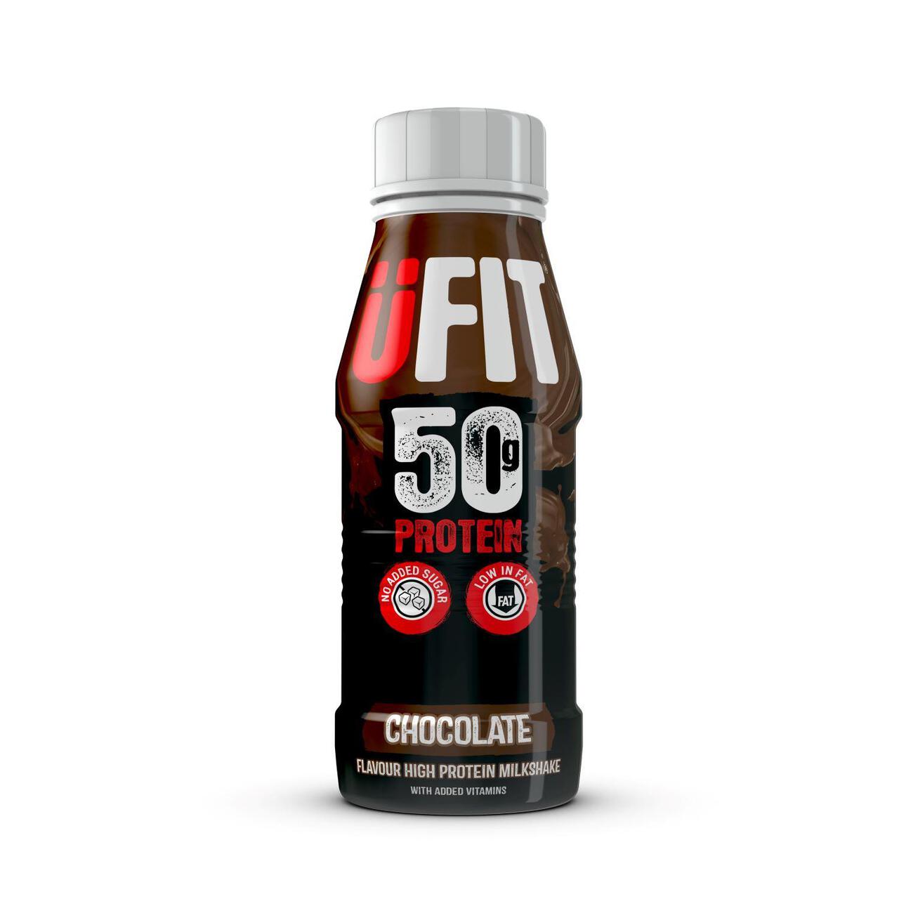 UFIT Chocolate 50g Protein Milkshake 500ml