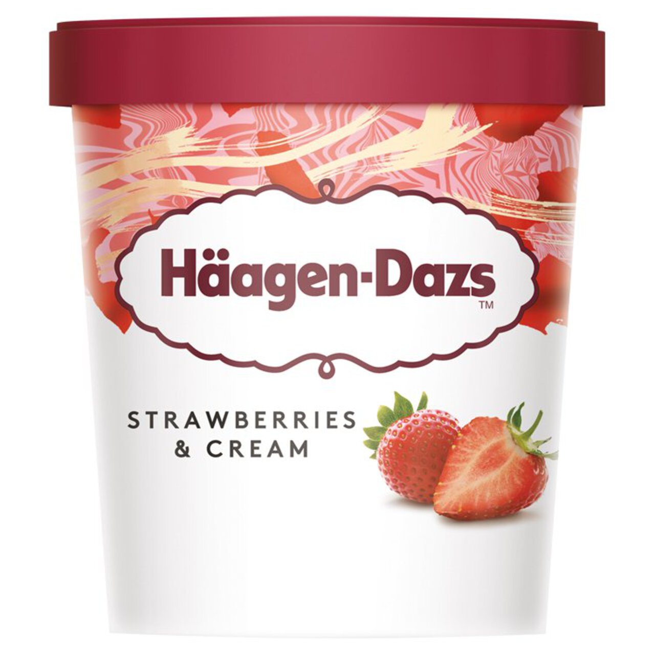 Haagen-Dazs Strawberries & Cream Ice Cream 460ml