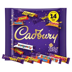 Cadbury Chocolate Heroes Family Treatsize Packs 216g