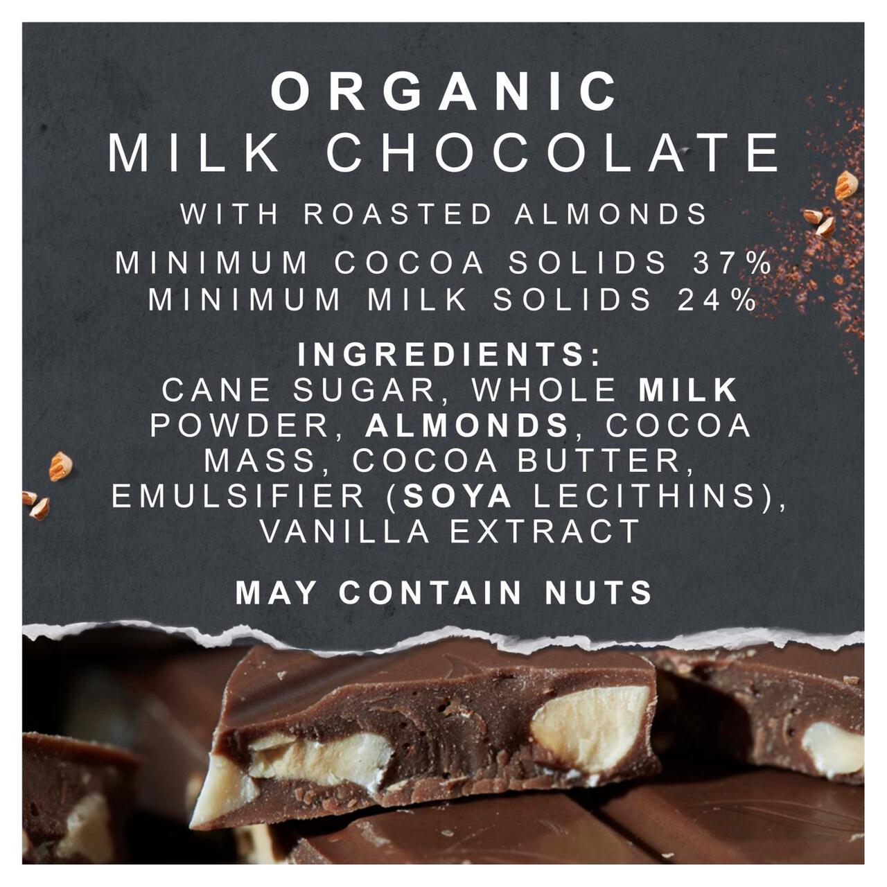Green & Black's Organic Almond Milk Chocolate Bar 90g