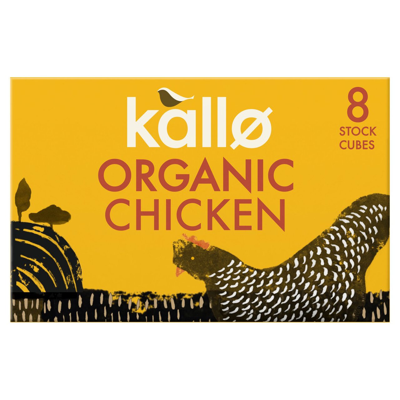 Kallo Organic Chicken Stock Cubes 8 x 11g