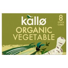 Kallo Organic Vegetable Stock Cubes 8 x 11g