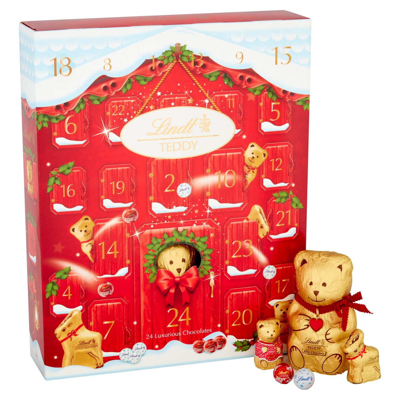 Lindt Teddy Bear Advent Calendar 250g
