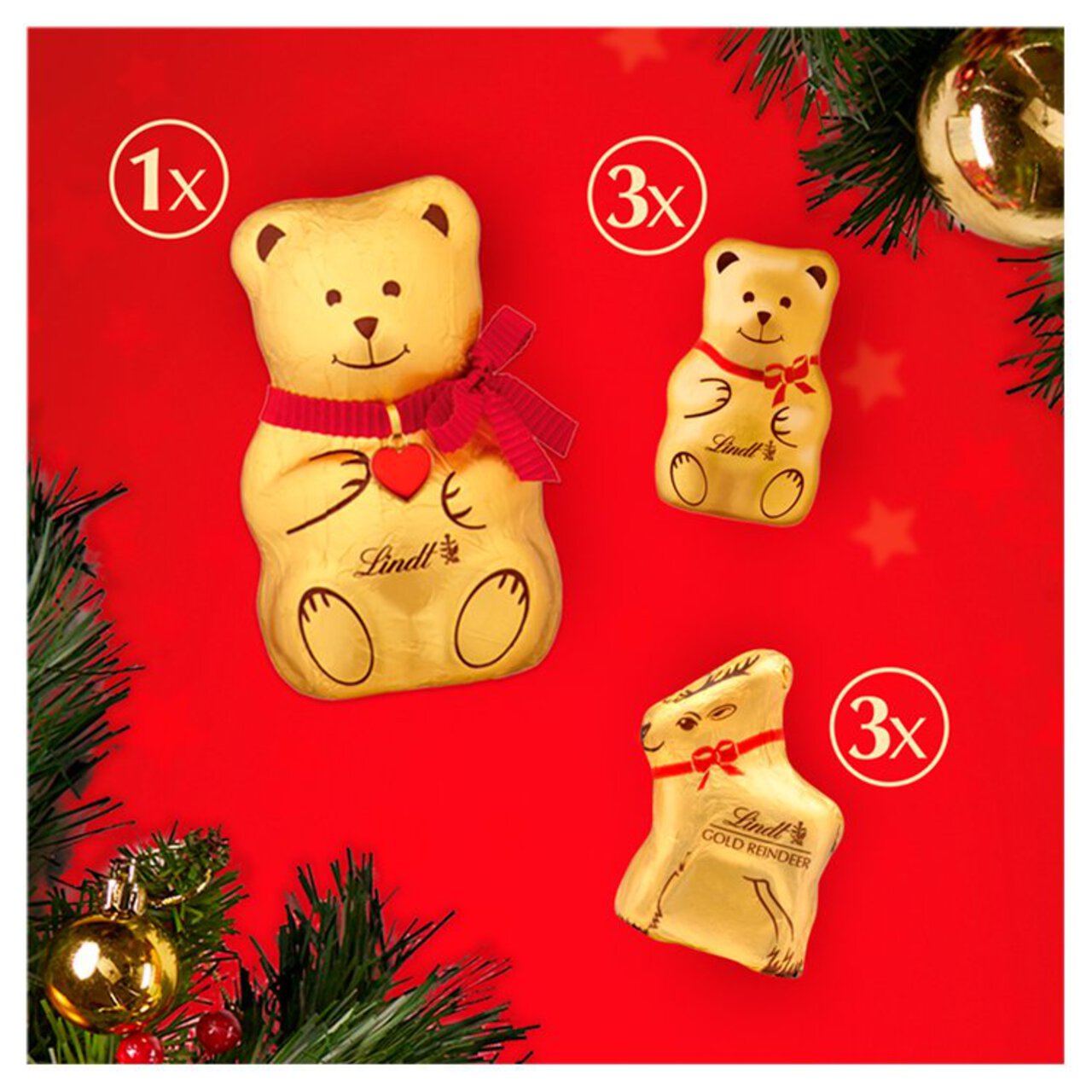 Lindt Teddy Bear Advent Calendar 250g