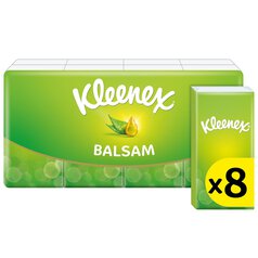 Kleenex Balsam Facial Tissues - Pocket Pack 8 x 9 per pack