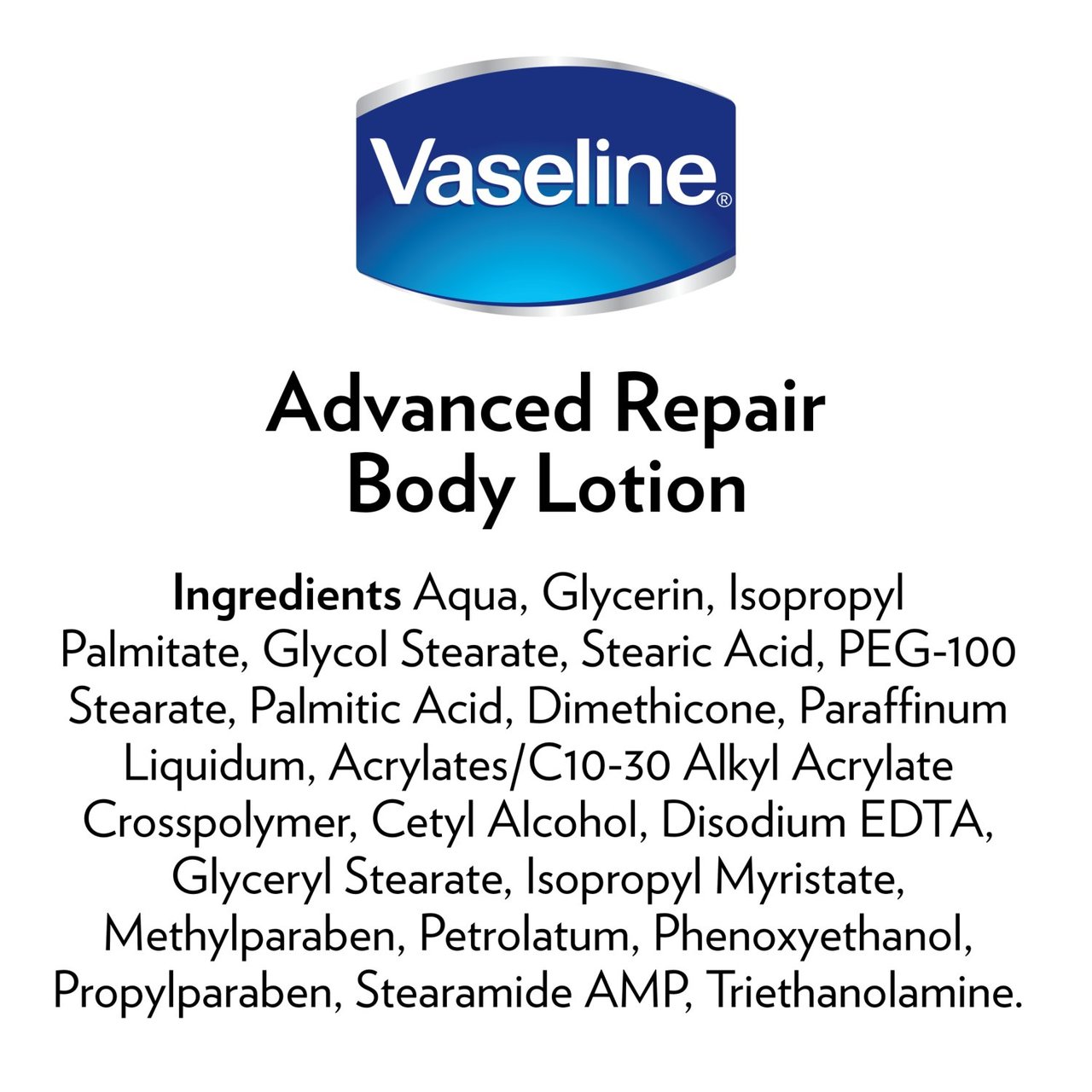 Vaseline Intensive Care Advanced Repair Lotion 400ml