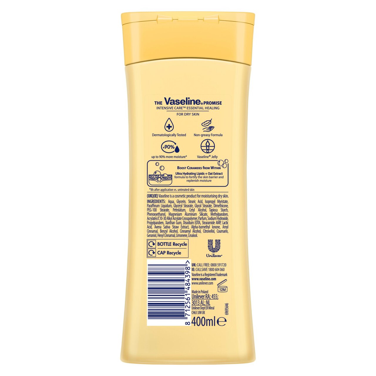 Vaseline Intensive Care Essential Healing Body Lotion 400ml