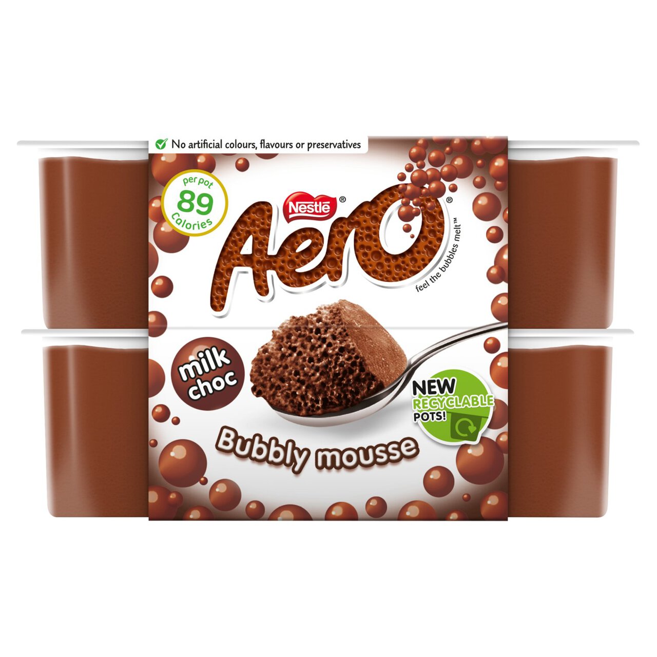 Aero Chocolate Mousse 4 x 59g