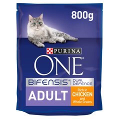 Purina ONE Adult Cat Chicken & Whole Grains 800g