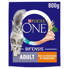 Purina ONE Adult Cat Chicken & Whole Grains 800g