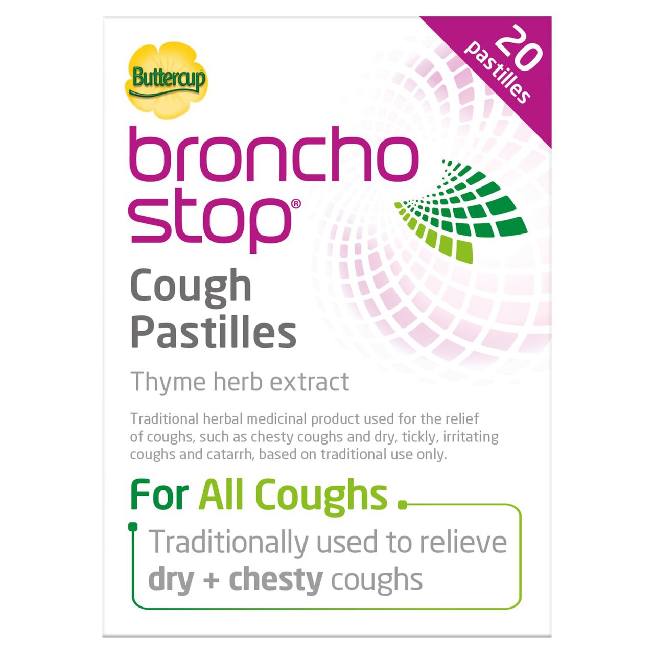 BronchoStop Cough Pastilles 20 per pack