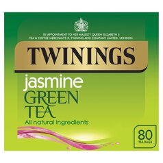 Twinings Jasmine Green Tea, 80 Tea Bags 80 per pack