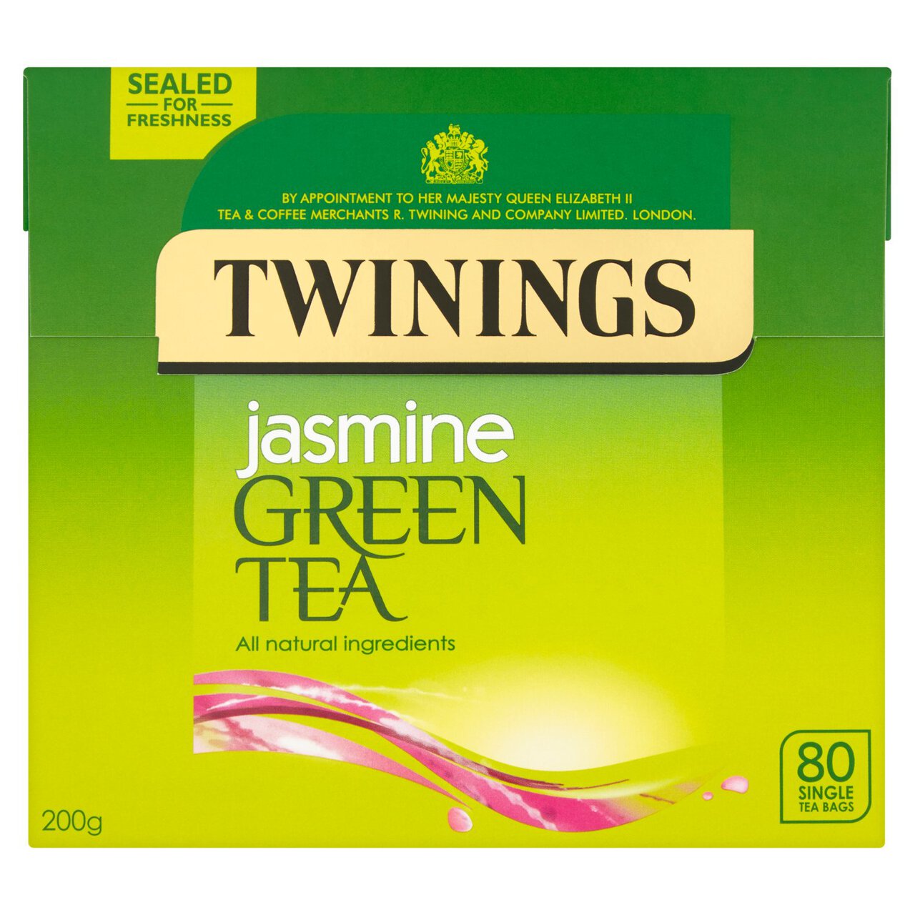 Twinings Jasmine Green Tea, 80 Tea Bags 80 per pack