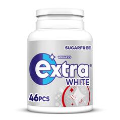 Extra White Sugarfree Chewing Gum Bottle 46 Pieces 46 per pack