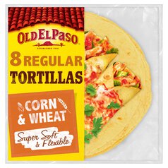 Old El Paso Corn & Wheat Tortilla Fajita Wraps 8 per pack