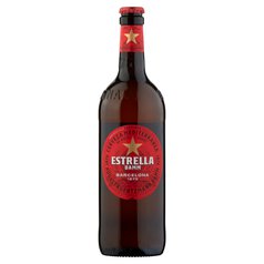 Estrella Damm Premium Lager Beer Bottle 660ml