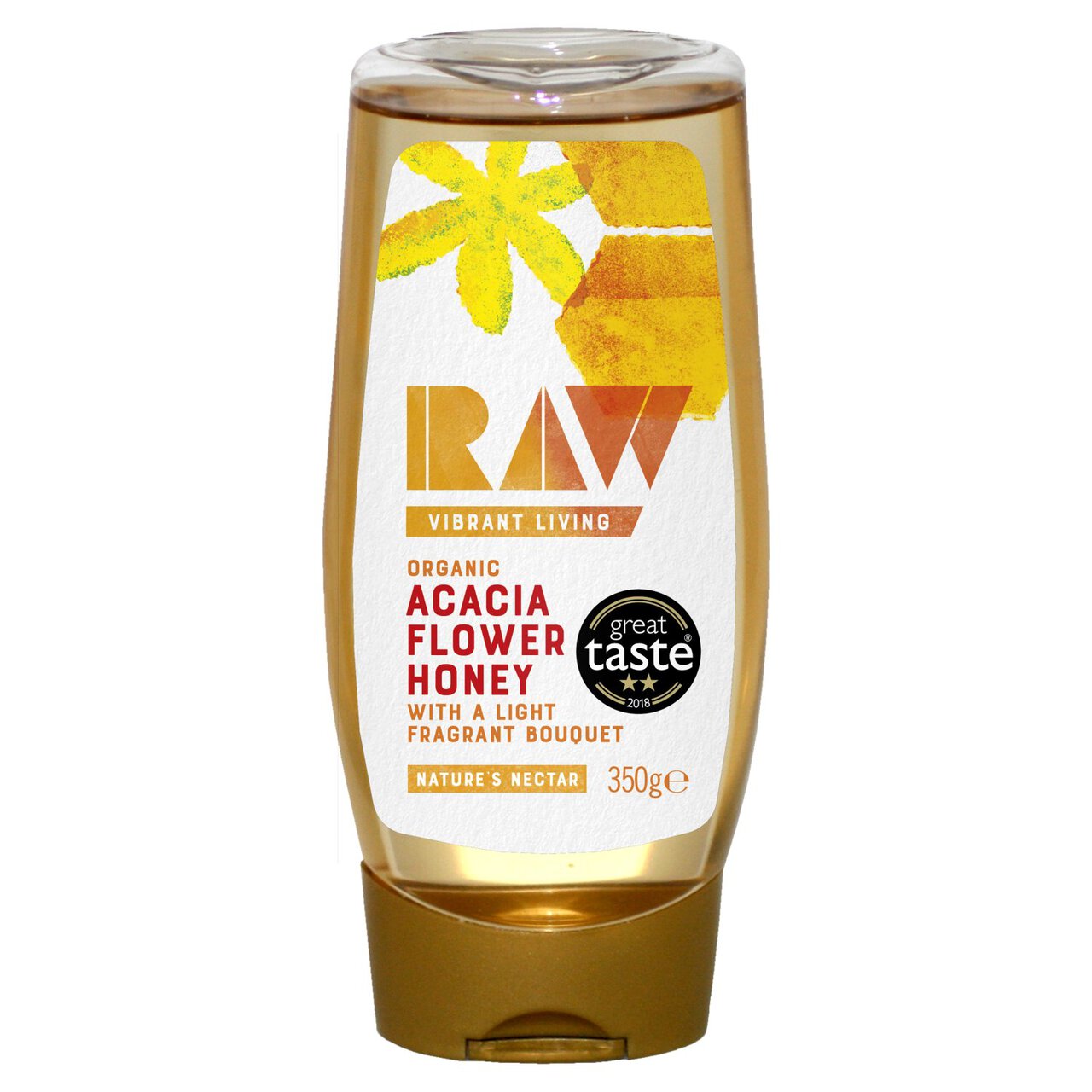 Raw Health Organic Acacia Flower Honey 350g