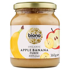 Biona Organic Apple Banana Puree 360g