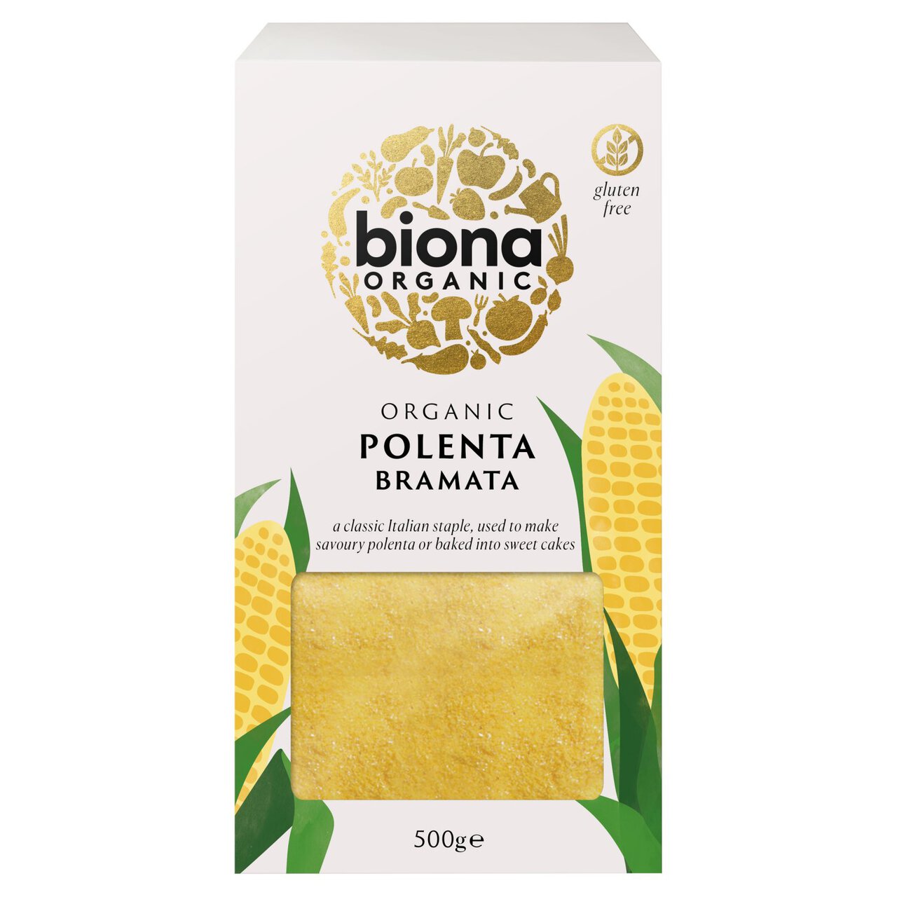 Biona Organic Polenta Bramata (Corn Meal) 500g