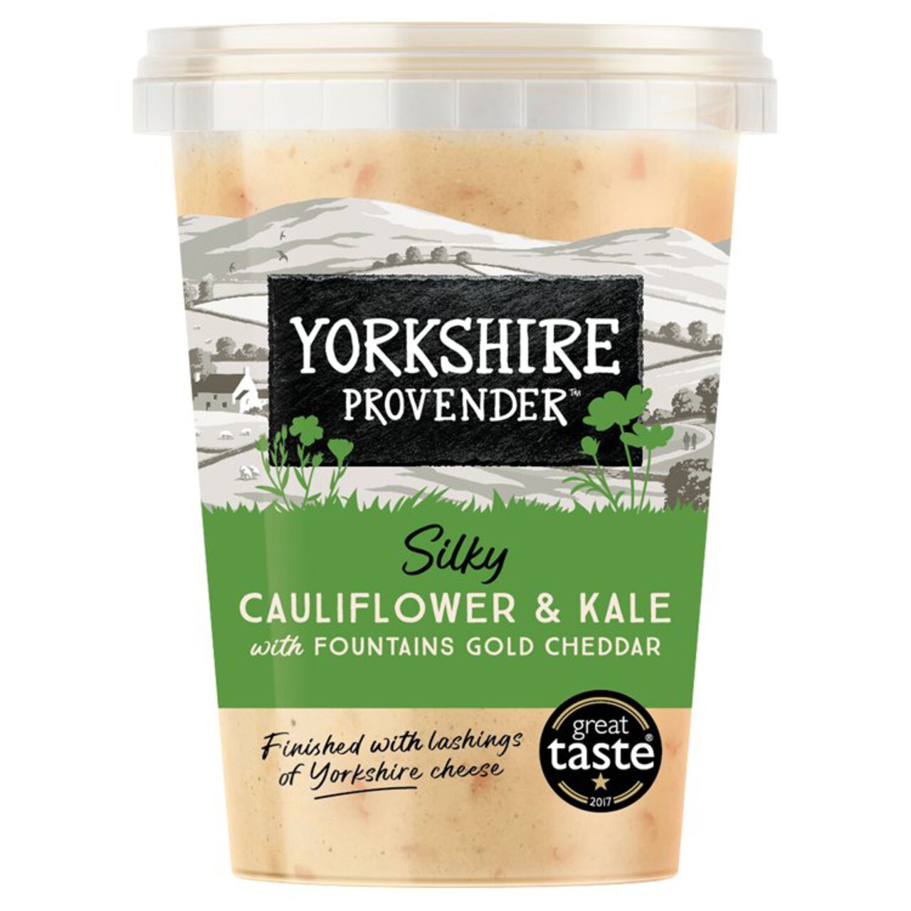 Yorkshire Provender Cauliflower Cheese Soup with Kale & Cheddar 560g