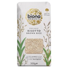 Biona Organic Risotto Rice Wholegrain 500g